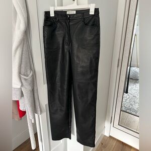 Aritzia Melina Wilfred Leather Pant